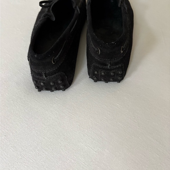 Tod's Black Suede Men's Slip-On Loafers - Picture 2 of 4